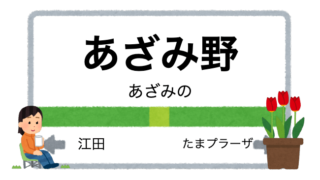あざみ野駅周辺の花屋を紹介する記事のアイキャッチ画像